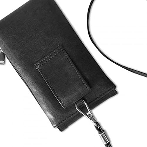 Slikanje TOCO TROPICAL PERTICE Telefon novčanik torbica Viseća torbica za mobilne uređaje Crni džep