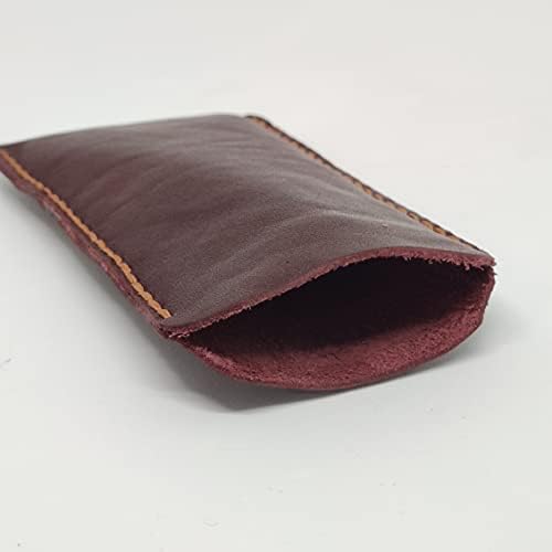 Holsterična kožna torbica za torbicu za jednu futrolu od 7, ručno rađena od originalne kožne futrole za kožu, kožna torbica za kožu, vertikalna mekana kožna futrola, smeđa futrola