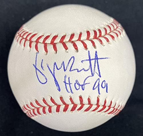 George Brett Hof 99 potpisao bejzbol JSA svjedok - autogramirani bejzbol