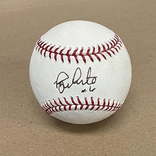 Roy White # 6 NY Yankees potpisao je OMLB bejzbol auto sa hologramom za B & E - autogramirane bejzbol