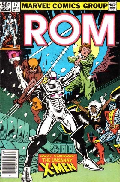 Rom 17 FN; Marvel comic book / Spaceknight X-Men Bill Mantlo