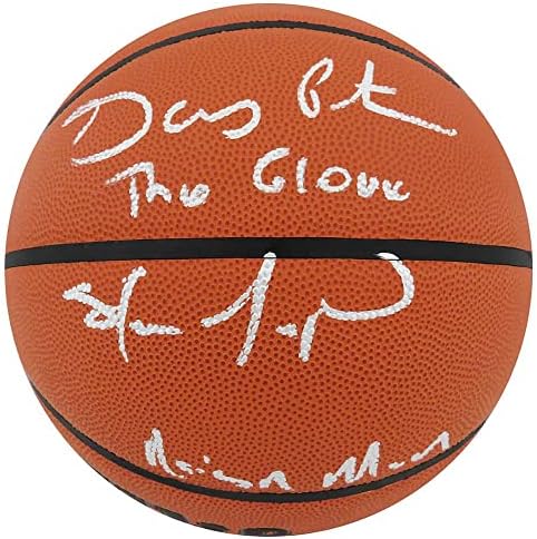 Gary Payton i Shawn Kemp Dual potpisao Wilson I / O NBA košarkaš sa rukavicama, vladajuća muškarac - autogramirane košarke
