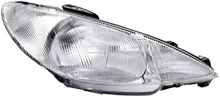 Desno prednje svjetlo kompatibilno sa Peugeot 206 1998 1999 2000 2001 2002 2003 VP1251P prednja lampa za
