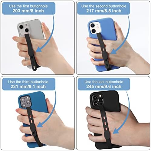 Cisid telefon sa držačem telefona sa držačem telefona za ručnu i podesivu dužinu silikonskog prianjača