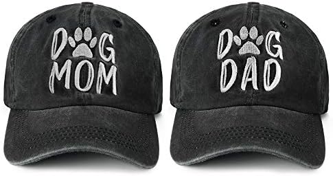 PopCrew™ mama & amp; Tata šešir / Funny vezeni Podesiva bejzbol kapa poklon za parove roditelje