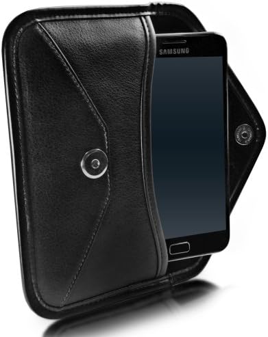 Boxwave CASE kompatibilan sa ZTE Axon Pro - Elite kožna messenger torbica, sintetički kožni poklopac za