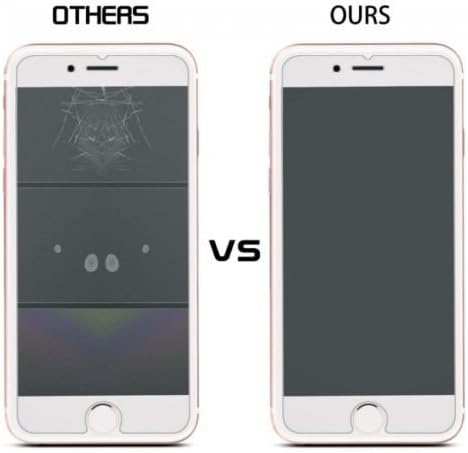 iPhone 8 Plus/iPhone 7 Plus zaštitnik za prednji i zadnji ekran 2-Pakovanje, Dgbay prednje + zadnje zadnje