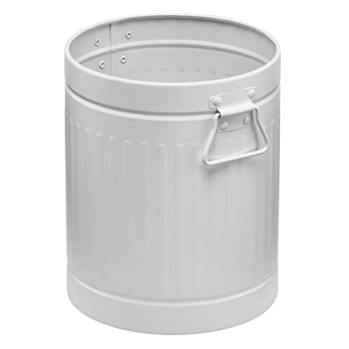 Mdesign Čelični Metal kanta za otpatke 2 galona/7 litara kanta za smeće, kanta za smeće sa ručkama za kupatilo,