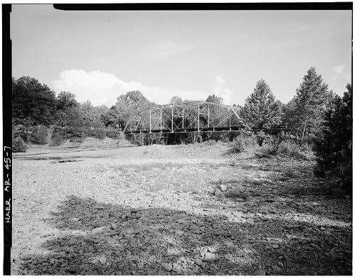 HistoricalFindings fotografija: most Lee Creek,državni autoput 220,Chester,okrug Crawford,Arkansas,AR,HAER,