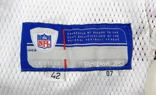 2007 San Francisco 49ers # 4 Igra izdana bijeli dres 42 DP28534 - Neintred NFL igra rabljeni dresovi