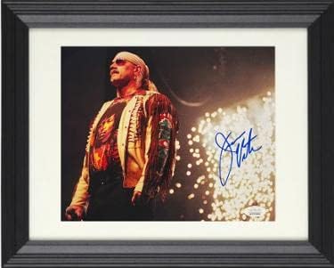 Jesse Ventura potpisao WWF The Body Legend 8x10 FOTO Custom Framing-JSA svjedok - autogramirane hrvanje fotografija