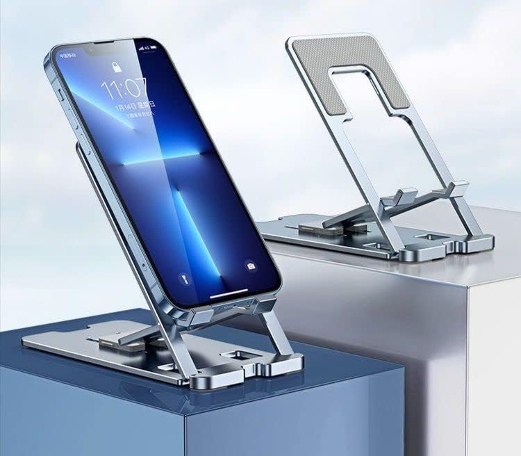 Ladumu Mobile Stalak za aluminij legura Jednostavan za upotrebu Portable Mount telefona Podesivo Jednostavno za odlaganje za stol koji se lako nosi