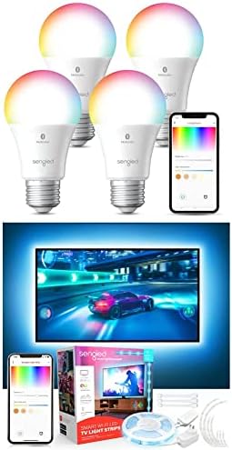 Sengled 75W Alexa pametne sijalice Daylight Bluetooth Mesh paket od 4 paketa Smart TV LED pozadinsko osvjetljenje za televizore od 45-75 inča