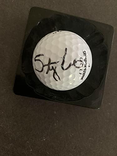 Stacy Lewis potpisao je Bridgestone Golfball W / JSA - autogramirane golf kuglice