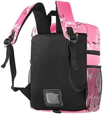 VBFOFBV ruksak za laptop, elegantan putni ruksak casual pasiva za rame za muškarce, cvjetanje ružičastog leptira proljeće