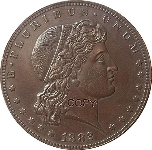 1882 Sjedinjene Američke Države $ 1 Dollar Coins Copy Copysovevenir Novelty Coin poklon