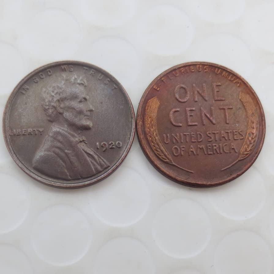 1920. Američki Lincoln Cent Compion Comemorativni novčić