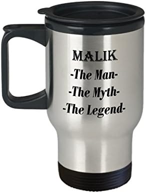 Malik - Čovjek mit legenda fenomenalni poklon za kafu - 14oz putna krigla