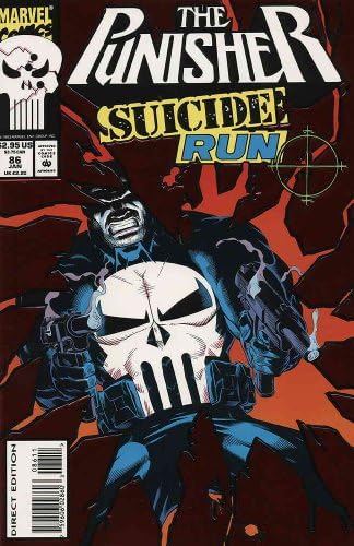 Punisher, u 86 VF ; Marvel strip / samoubistvo Run 3