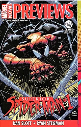 Marvel Previews 4 VF ; Marvel comic book / superiorni Spider-Man