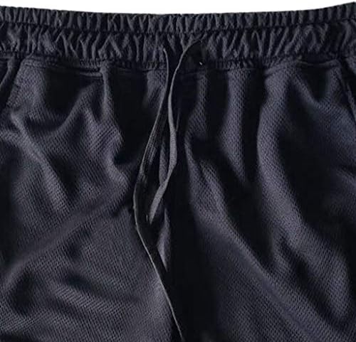 Huojing Tharts za muškarce Sportske fitness Bodybuilding Ljetne kratke hlače Prozračne vježbe Boxer Shorts Hlače, sivo, XL