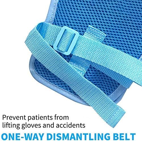 Fanwer rukavice za zadržavanje demencije-2 kom, sigurnosne rukavice za kontrolu rukavica, rukavice za vezivanje,