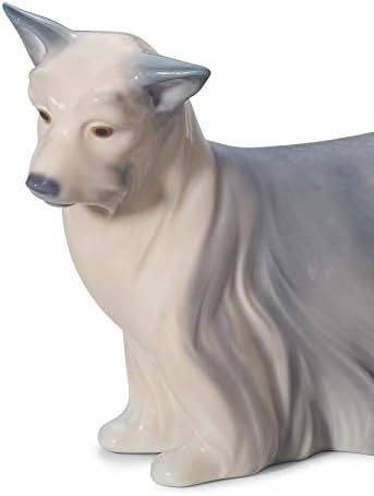 LEDRÓ Jorkširski terijer figurica. Porculanska figura za pse.