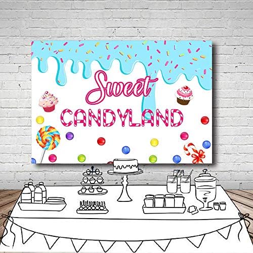 MEHOFOTO Sweet Candyland tematski foto Studio pozadina djevojka rođendan princeza Baby tuš Candy Party Dekoracije