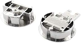 Novi Hardware Alat LON0167 Izdvojeno okruglo srebrne tone Pouzdan efikasnost Metalni desni ugao Sakriveni