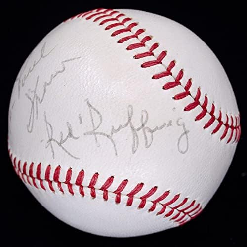1960-ih Crveni rufting Single potpisan oal cronin bejzbol prije utisnut potpisnim signalom JSA - autogramirani