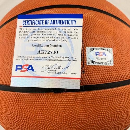 J.D. Notae potpisao košarku PSA / DNK Arkansas Razorbacks autografrova - autogramirane košarke na fakultetu