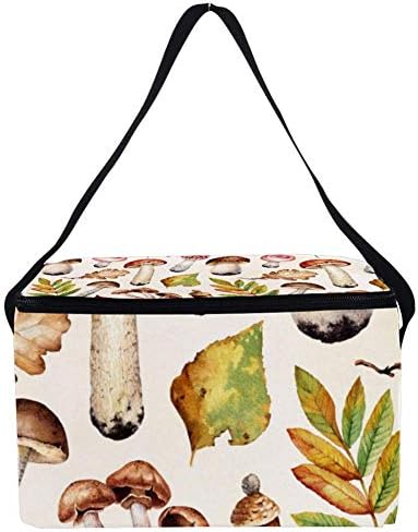 Izolovane divlje gljive za višekratnu upotrebu Illustrate Lunch Bags Cooler Bag Bento bag lunch box, prenosiva