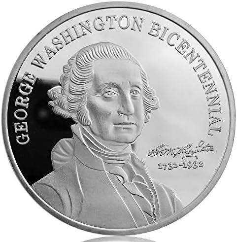 Bhealthlife US Predsjednik Challenge Coin George Washington 1732-1932 Prelazak Delaware
