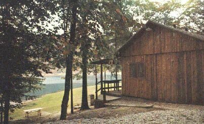 Dale Hollow Lake, Tennessee razglednica