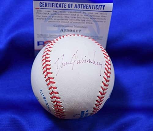 Dan Quisenberry PSA DNA COA Autograph Američka liga Oal potpisan bejzbol - autogramirani bejzbol