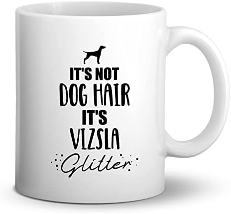DOTAIN to nije pseća dlaka to je Vissla Glitter slatka Vissla Silhouette šolja za kafu,dvostrana keramička