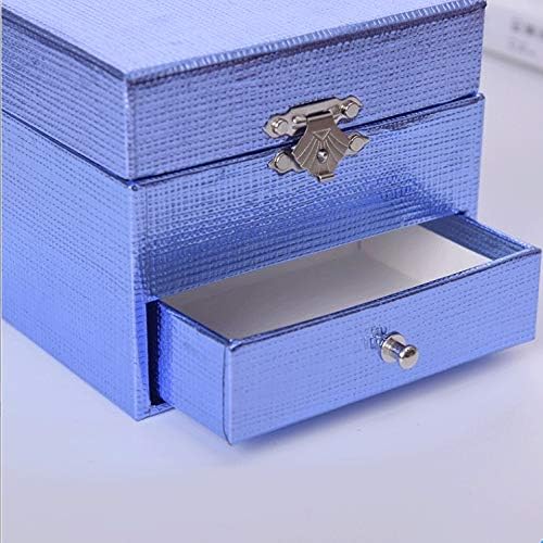 N / A Blue Paper Music Box Plava ručno rađena nakit kutija Kreativni poklon Kreativni prijedlog za rođendanski
