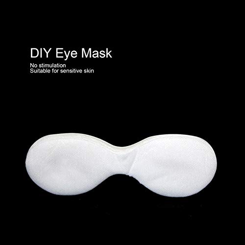600pcs papir za jednokratnu masku za oči za žene, pamučni salon sa salonom za oči s mrežnim dizajnom, diy