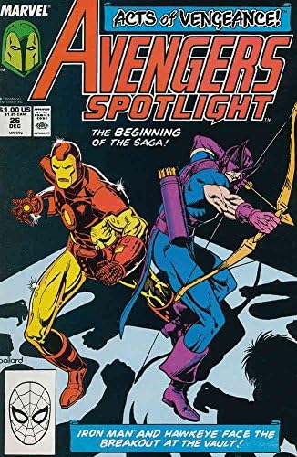 Avengers Spotlight 26 VF ; Marvel comic book | djela osvete