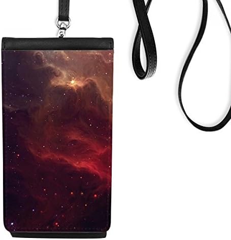 Fancy Nebula Dark Universe Telefon novčanik torbica Viseće mobilne torbice Crni džep
