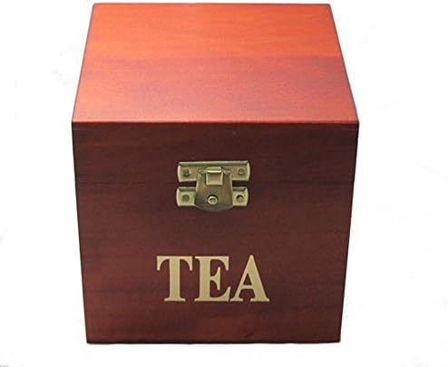 Čaj sa drvenim kutija Poljska ručno rađena drva zadrška odlična ideja za poklon f / obitelj ili prijatelj