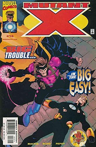 Mutant X 16 VF / NM ; Marvel strip / Havok Gambit
