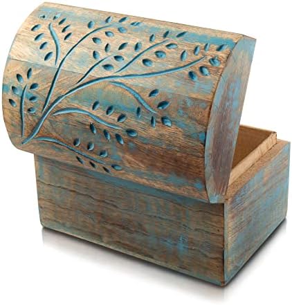 Veliki rođendan ideje ručno izrađeni drveni drveni nakit kutija za blago nakit Organizovanje Organizer SOX