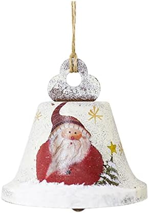 Clear String za viseći jaki božićni privjesak zvona Iron Art Slikano zvono Privjesak Božićni ukrasi Božićna