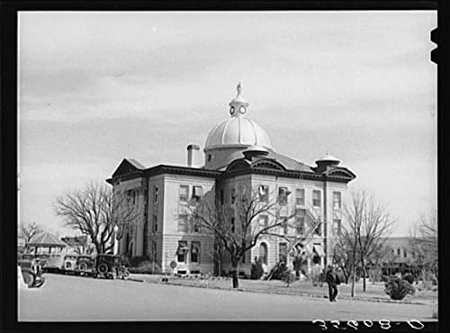 HistoricalFindings fotografija: okrug Hays,San Marcos, Teksas,TX,Mart 1940., Uprava za sigurnost farme,FSA, 9