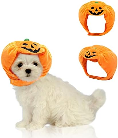 Pas Halloween Kostimi PET bundeve hat-funny Halloween Party Dress Up Halloween Party Photo rekvizicija slatke