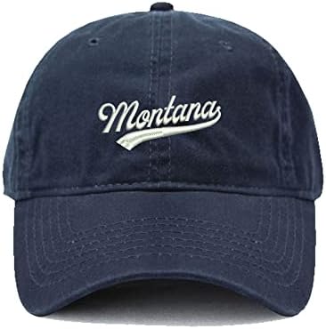 Cijia-Cijia muške bejzbol kape Montana-MT vezeni Tata šešir opran pamučni šešir