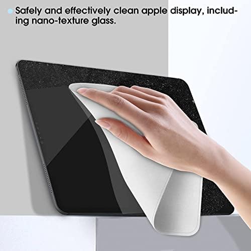 Arae zaštitnik ekrana za iPhone 12 / iPhone 12 Pro[3 pakovanja]+tkanina za poliranje od mikrovlakana za sve Apple ekrane,MacBook, iMac, iPhone[2 pakovanja]