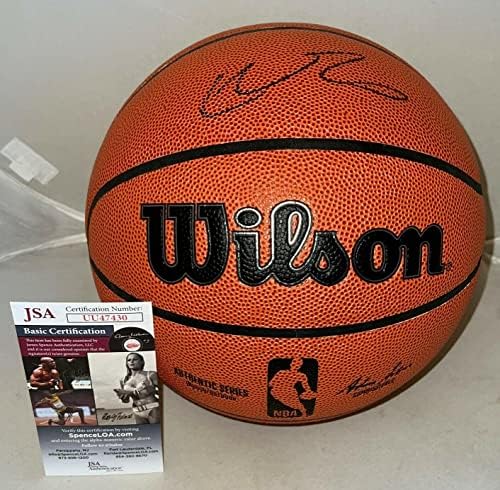 Evan Fournier New York Knicks potpisao je NBA košarkašku kuglicu autogramiranih 3 JSA - AUTOGREM košarke