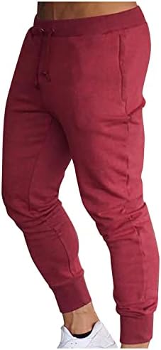 8 Jednostavnih muških jesenskih i zimskih High Street Fashion slobodno vrijeme za slobodno vrijeme trčanje jednobojne pantalone sa čipkom